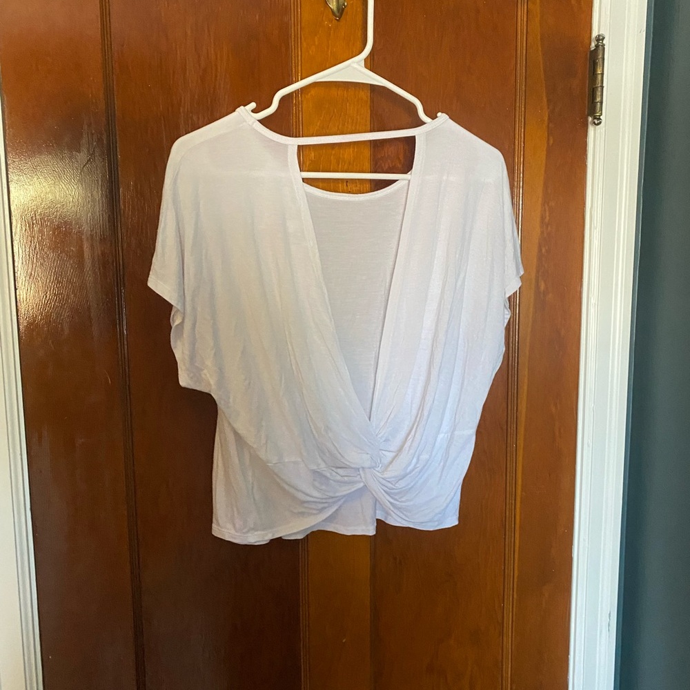 Beyond Yoga White short Sleeve top